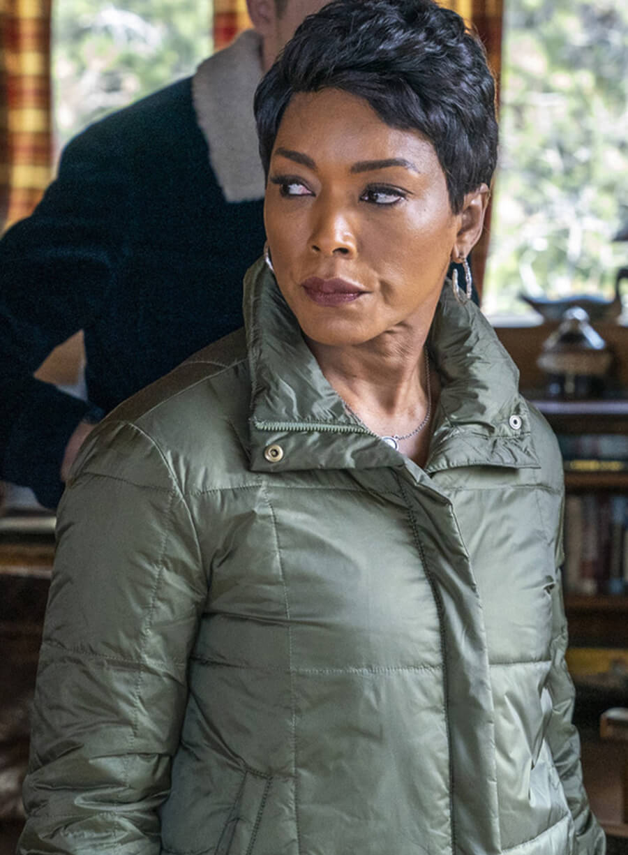 Athena Grant 9-1-1 Green Puffer Jacket