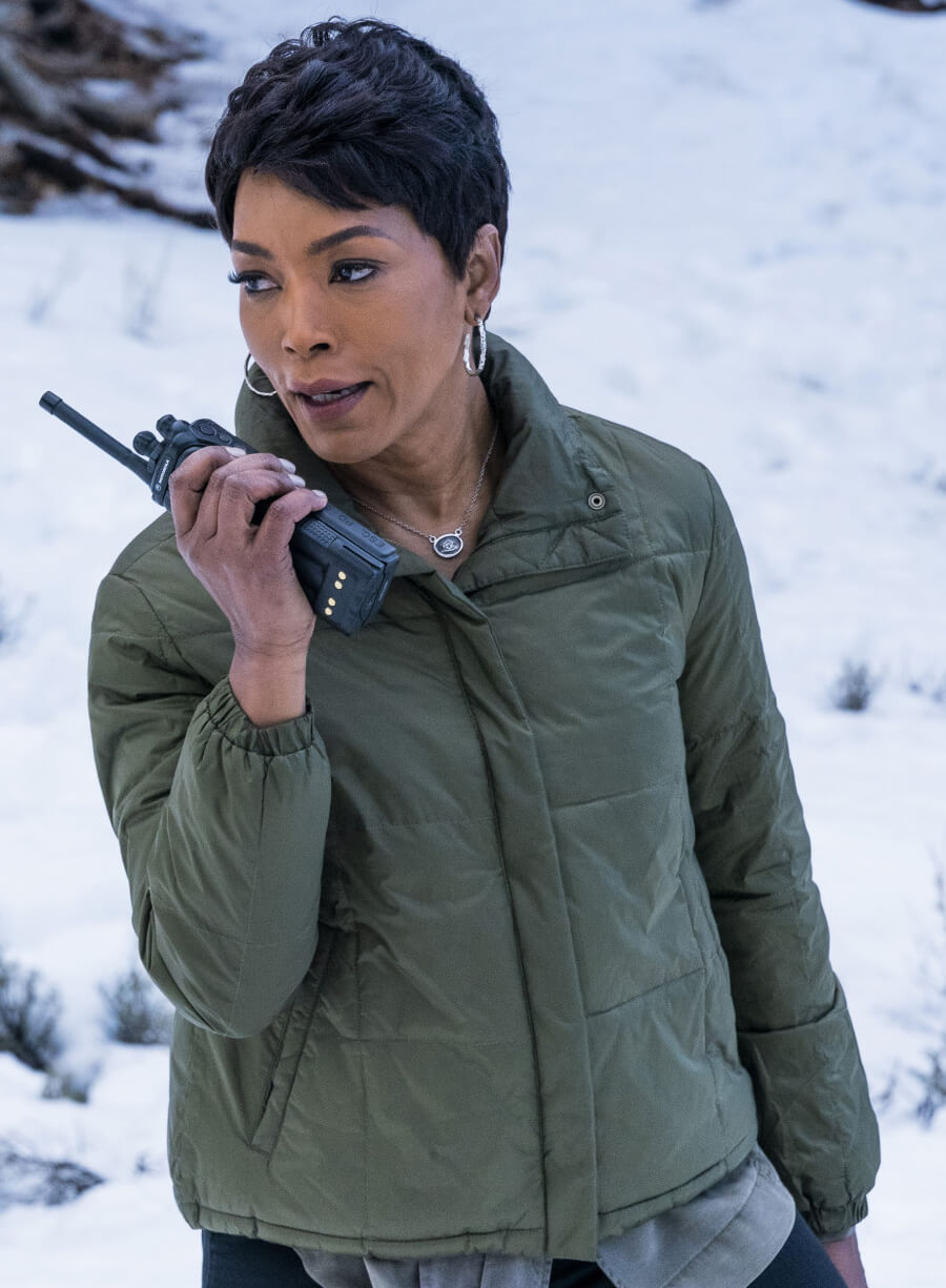 Athena Grant 9-1-1 Green Puffer Jacket