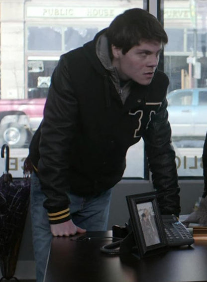 Atticus Mitchell Fargo Black Bomber Jacket