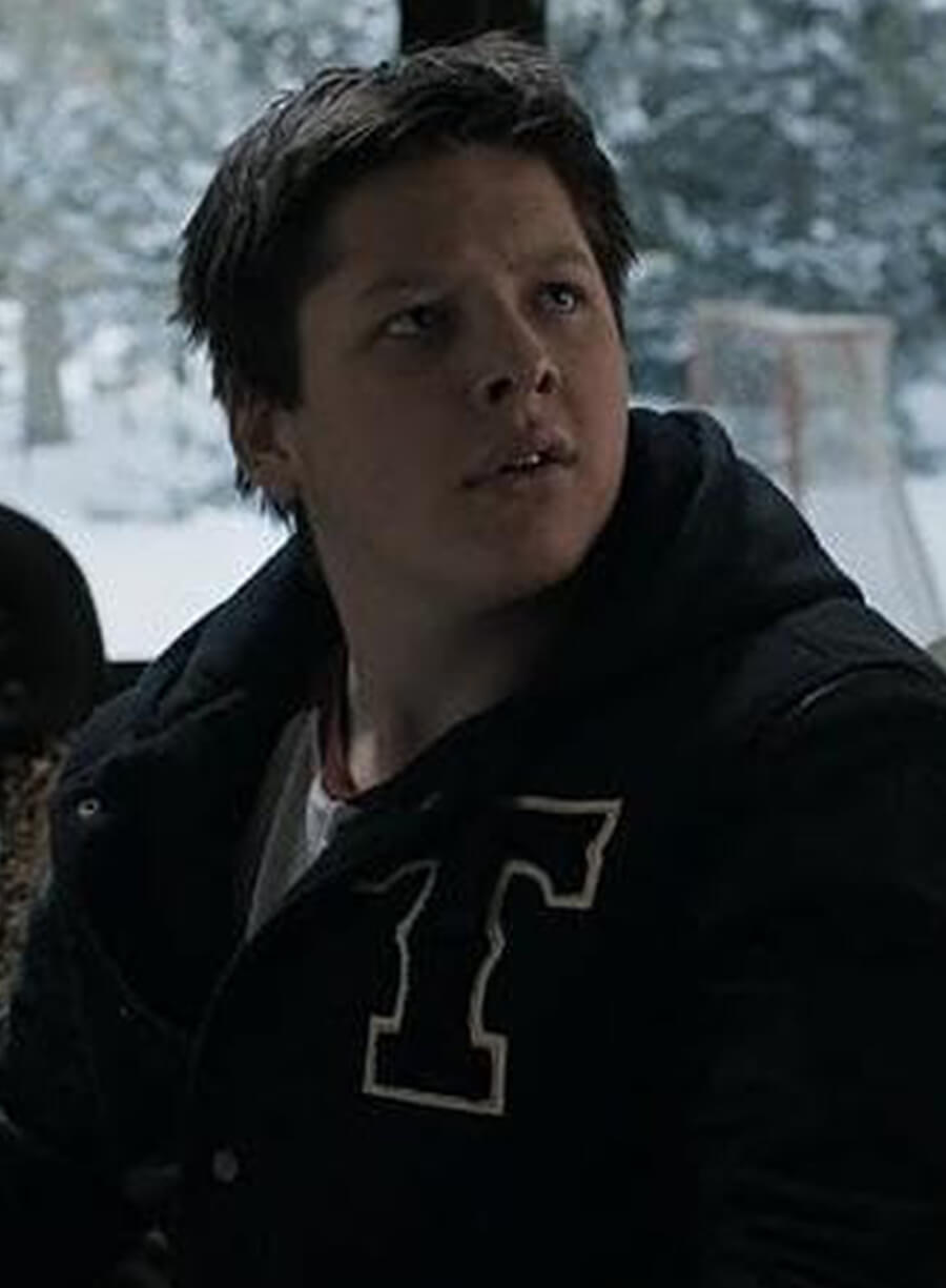 Atticus Mitchell Fargo Black Bomber Jacket