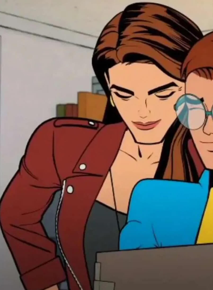 Aunt May Your Friendly Neighborhood Spider-Man Leather Jacket