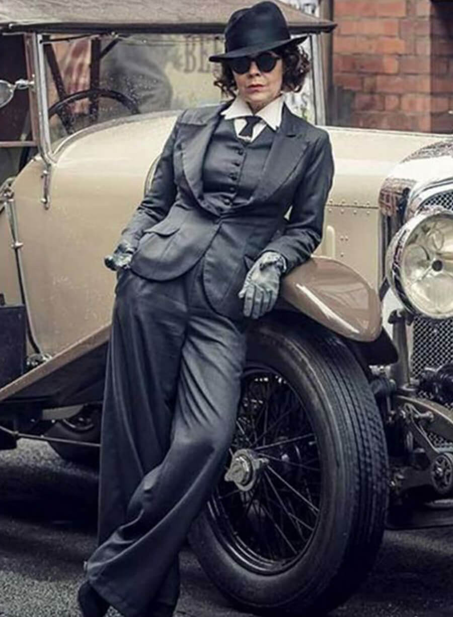 Aunt Polly Peaky Blinders Grey Suit