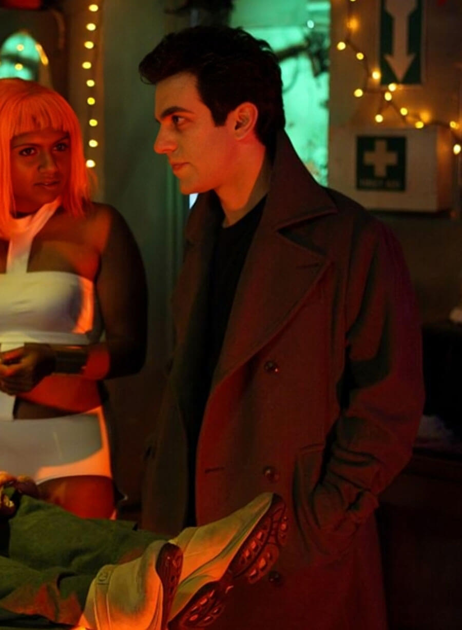 B.J. Novak The office Red Coat 