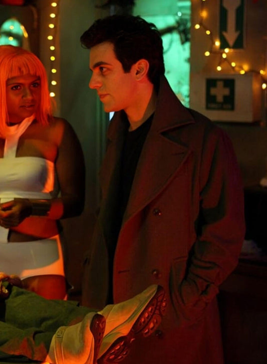 B.J. Novak The office Red Coat 