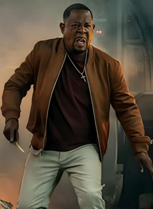 Bad Boys Ride or Die Martin Lawrence Brown Jacket