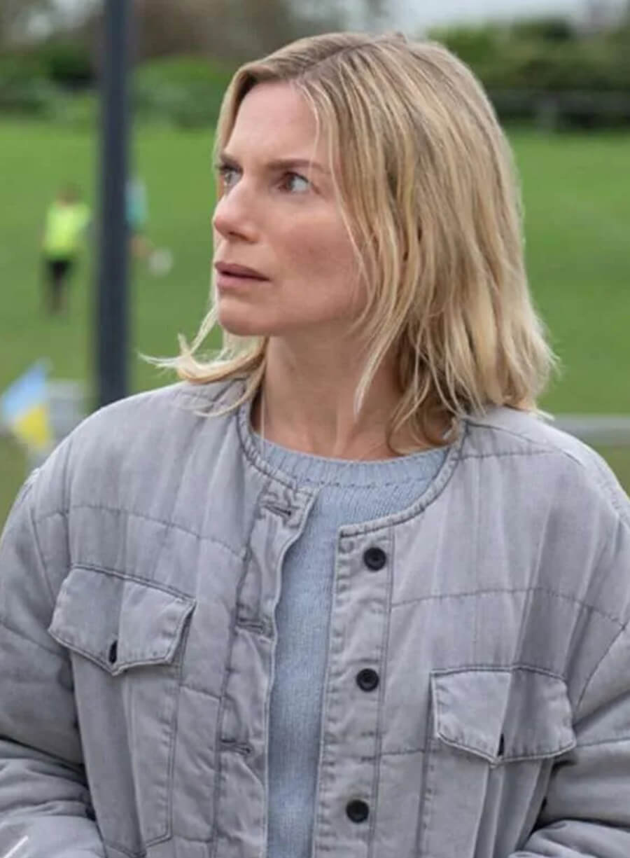 Bad Sisters S02 Ursula Flynn Grey Jacket