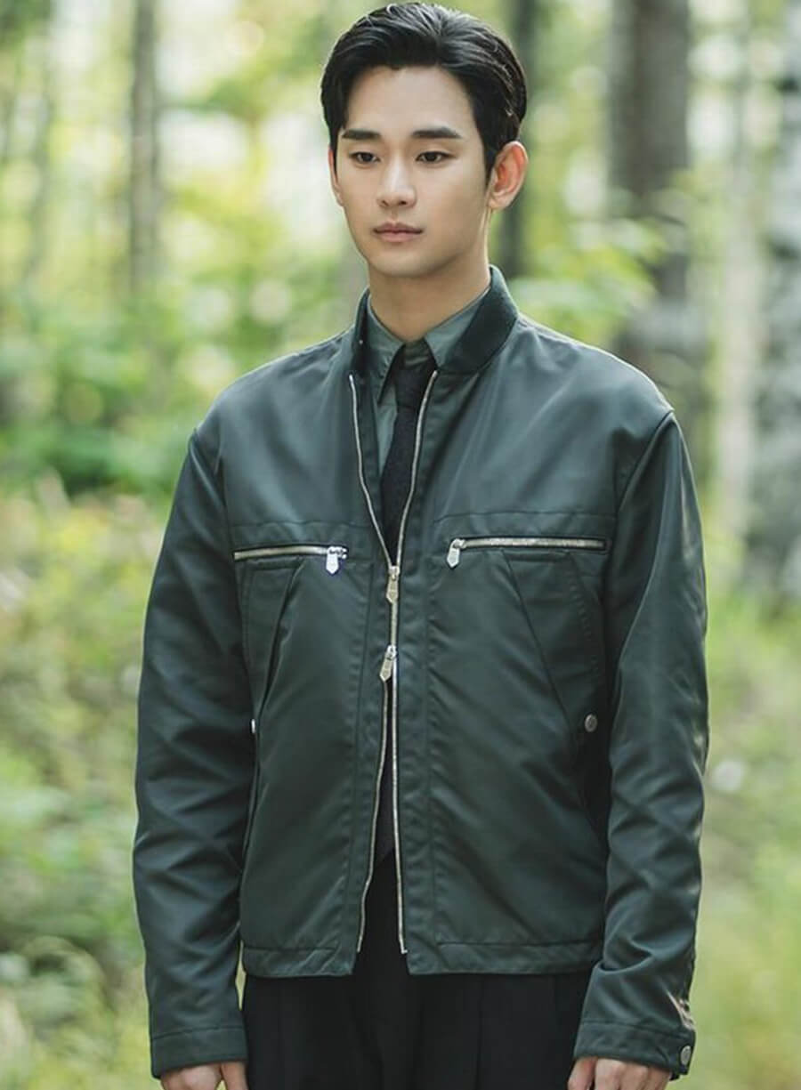 Baek Hyun-woo Queen of Tears Black Jacket