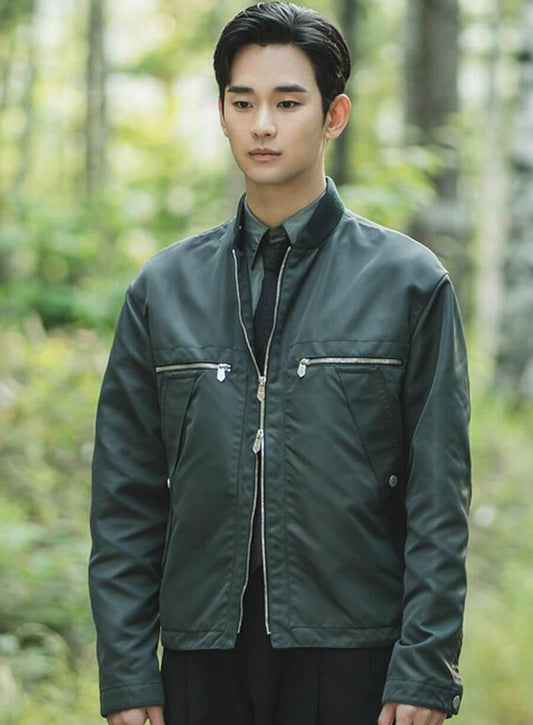Baek Hyun-woo Queen of Tears Black Jacket