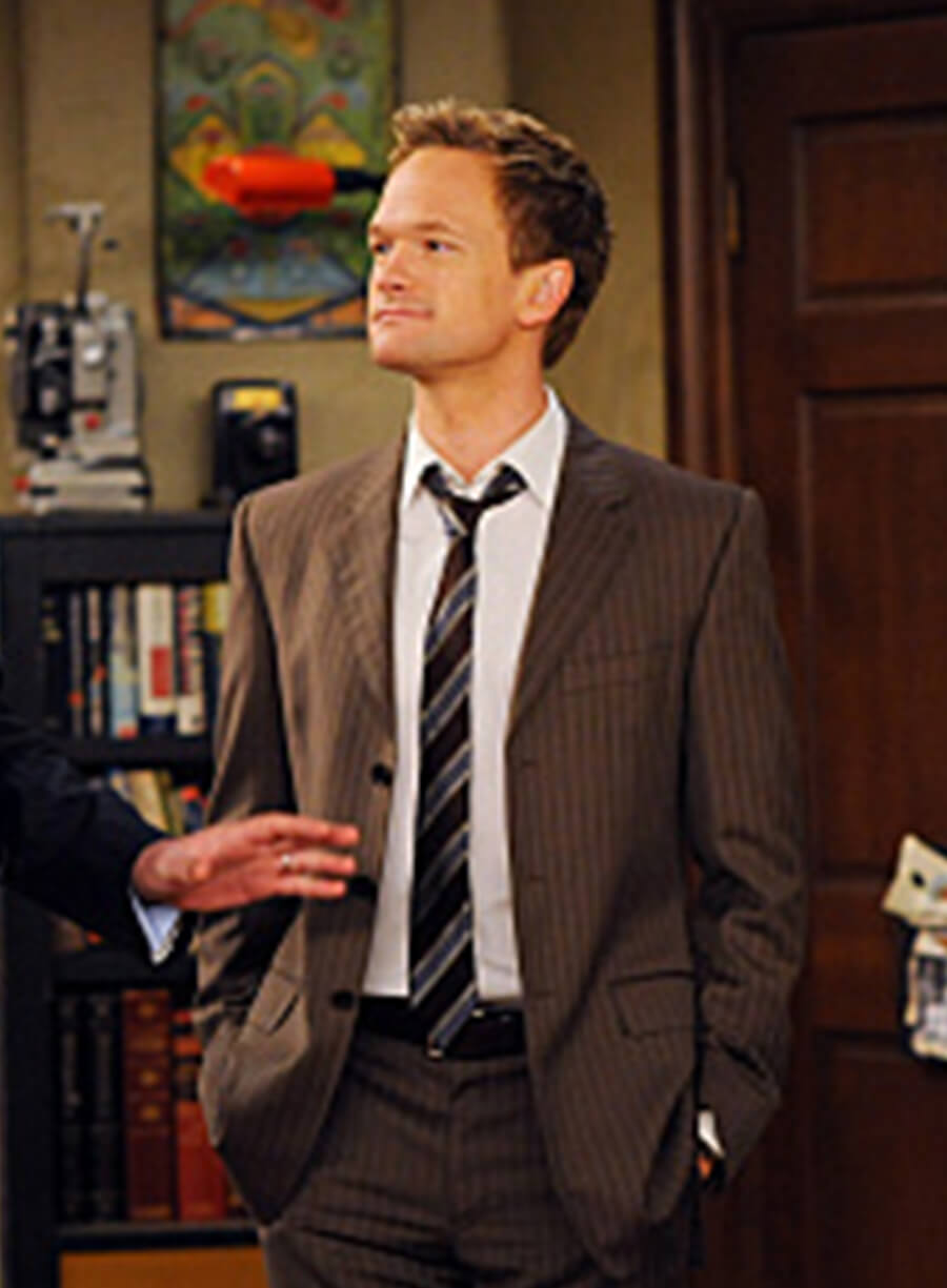 Barney Stinson How I Met Your Mother Brown Blazer