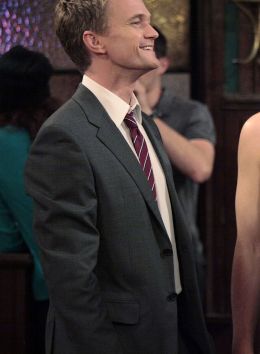 Barney Stinson How I Met Your Mother Grey Blazer