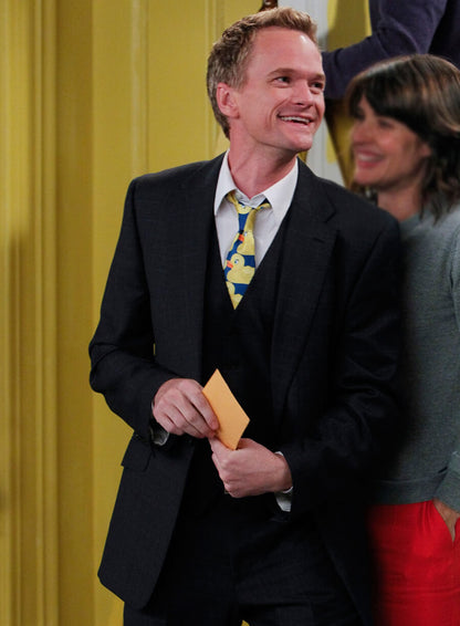 Barney Stinson How I Met Your Mother S01 Black Blazer