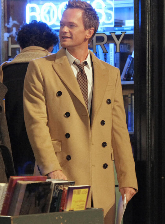 Barney Stinson How I Met Your Mother S08 Brown Coat