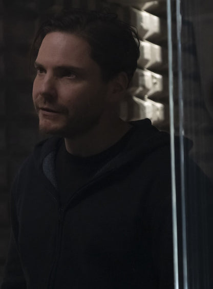 Baron Zemo The Falcon and the Winter Soldier Black Zipper Hoodie