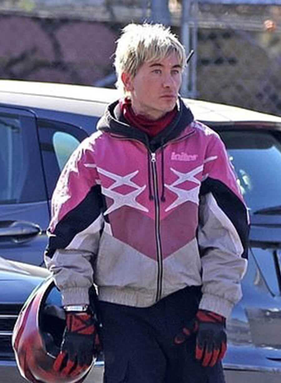 Barry Keoghan Crime 101 Bomber Track Jacket