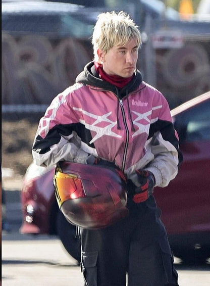 Barry Keoghan Crime 101 Bomber Track Jacket