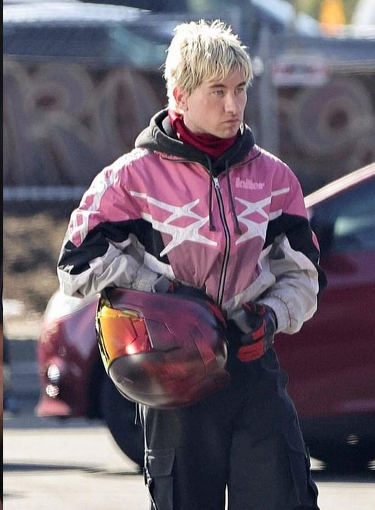 Barry Keoghan Crime 101 Bomber Track Jacket