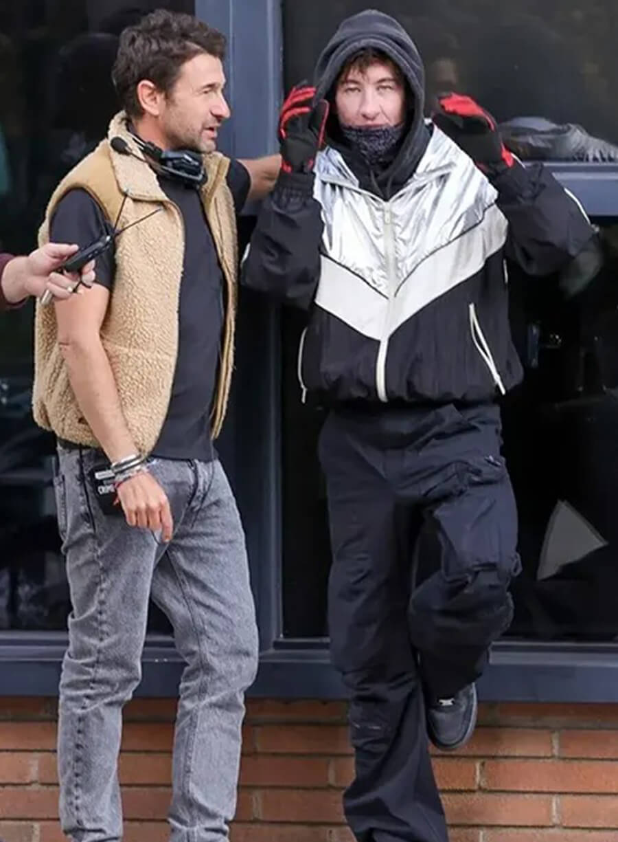 Barry Keoghan Crime 101 Track Jacket