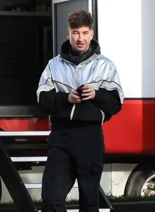 Barry Keoghan Crime 101 Track Jacket