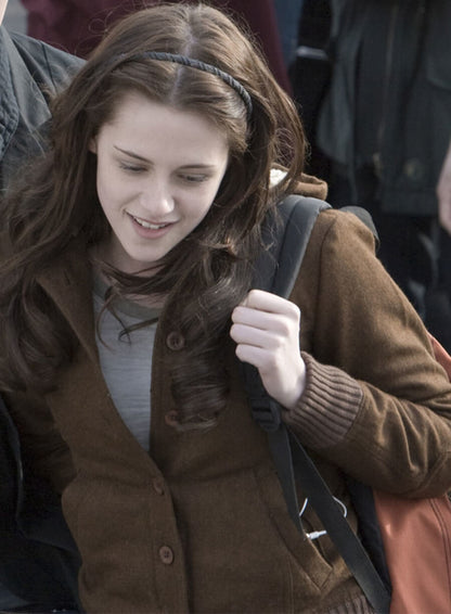 Bella Swan Twilight Brown Hooded Jacket