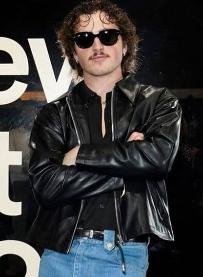 Benson Boone Ghost Town Leather Jacket