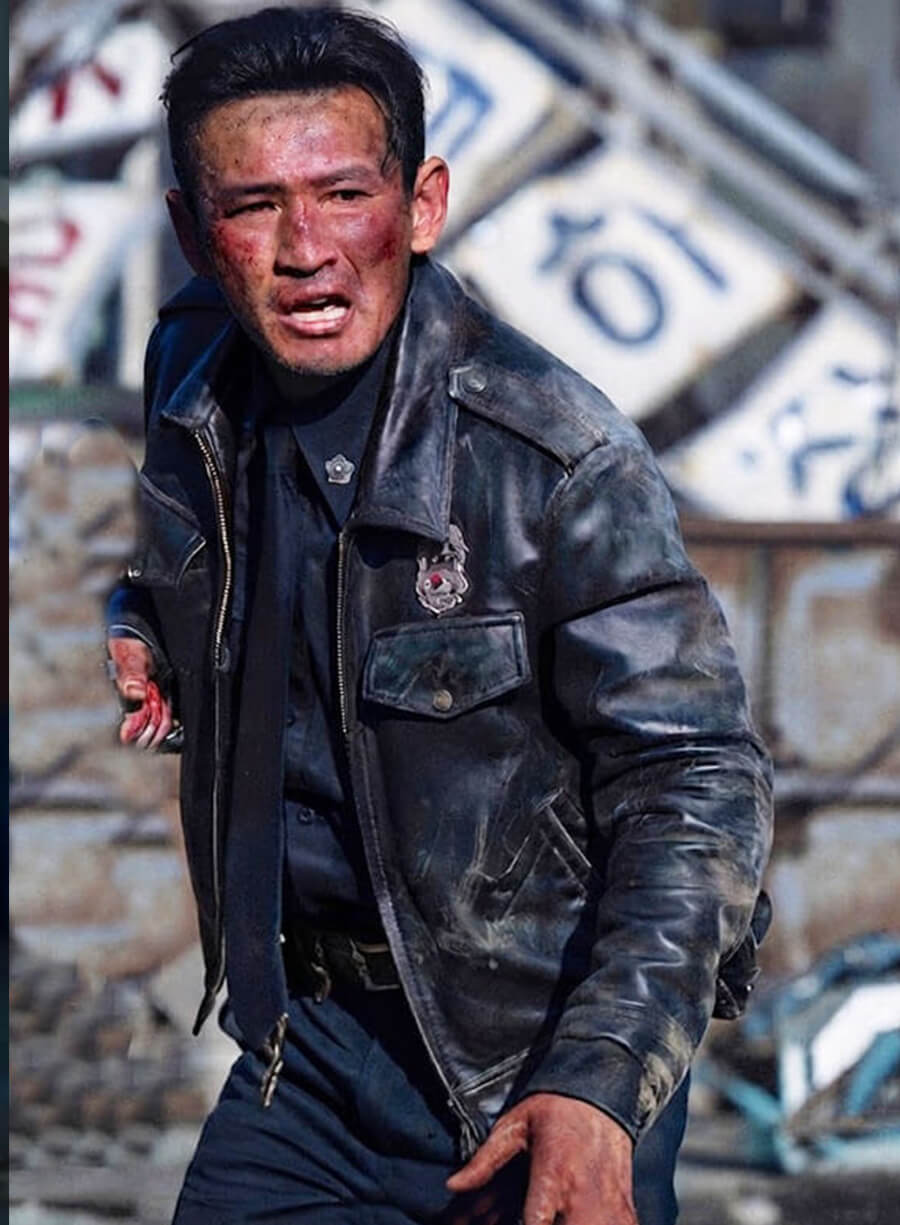 Beom Seok Hope 2026 Black Leather Jacket