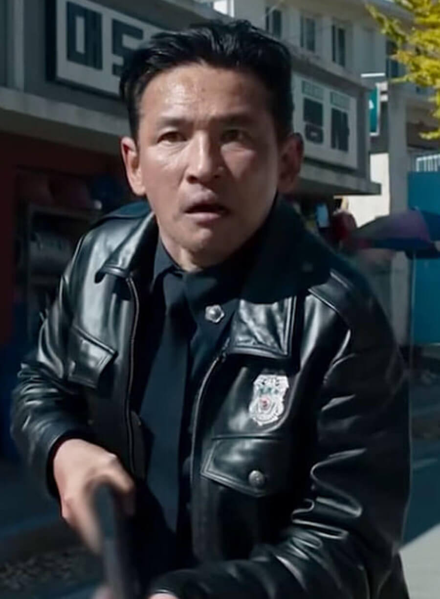 Beom Seok Hope 2026 Black Leather Jacket