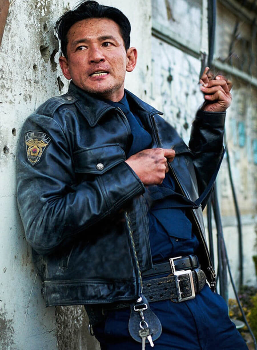 Beom Seok Hope 2026 Black Leather Jacket