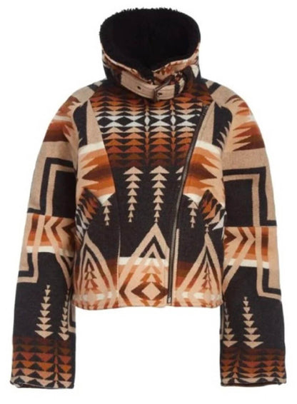 Beth Dutton Yellowstone Aviator Wool Jacket