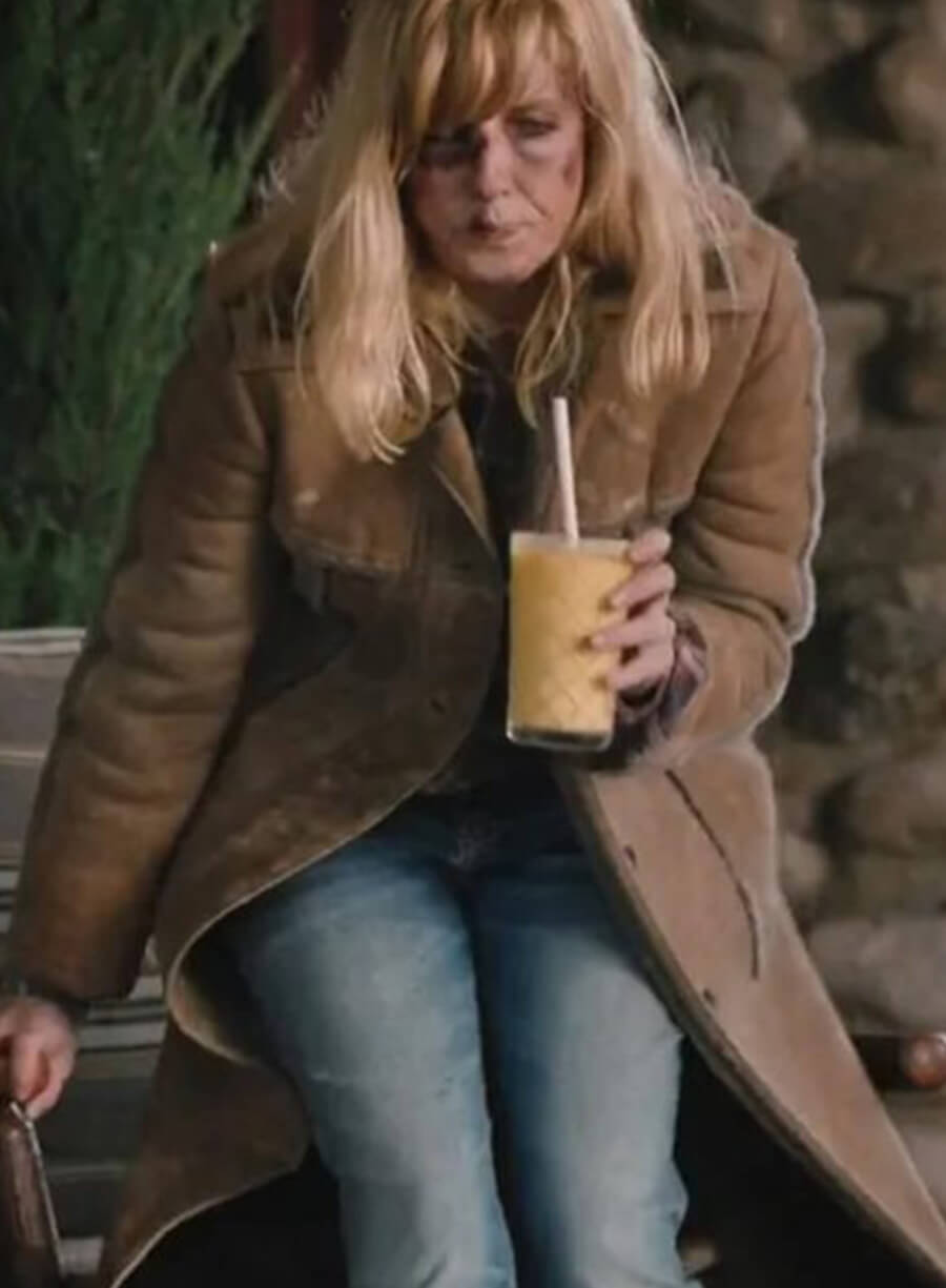 Beth Dutton Brown Leather Coat