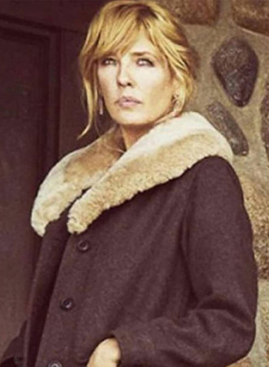 Beth Dutton Wool Coat
