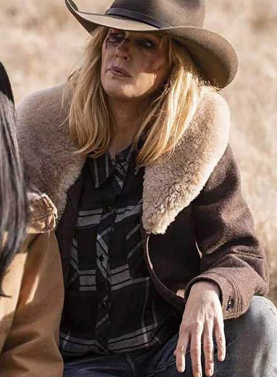 Beth Dutton Wool Coat