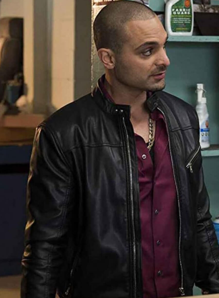 Better Call Saul S04 Nacho Warga Black Leather Jacket
