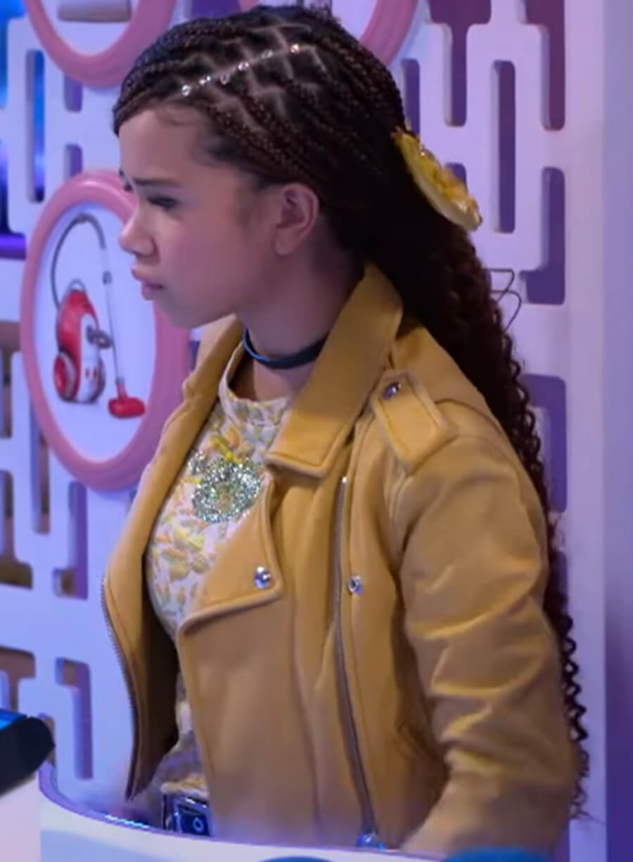 Billie Wizards Beyond Waverly Place Biker Leather Jacket