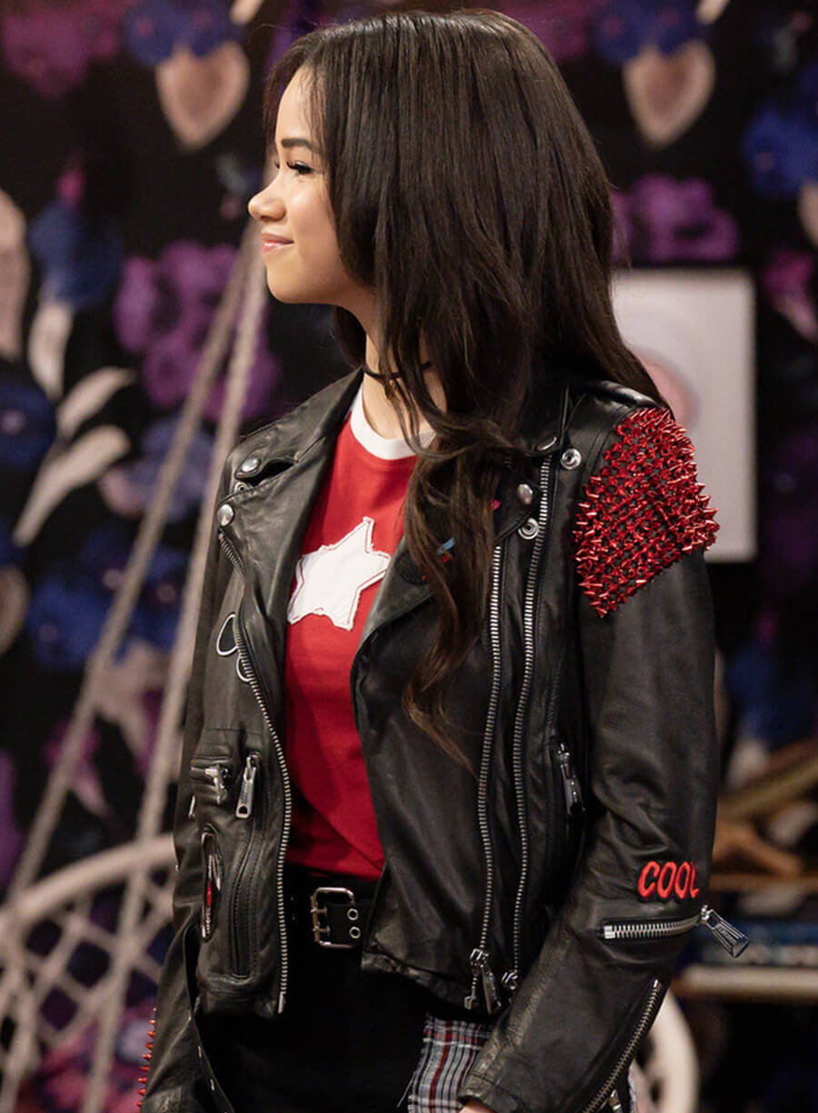 Billie Wizards Beyond Waverly Place Black Leather Jacket
