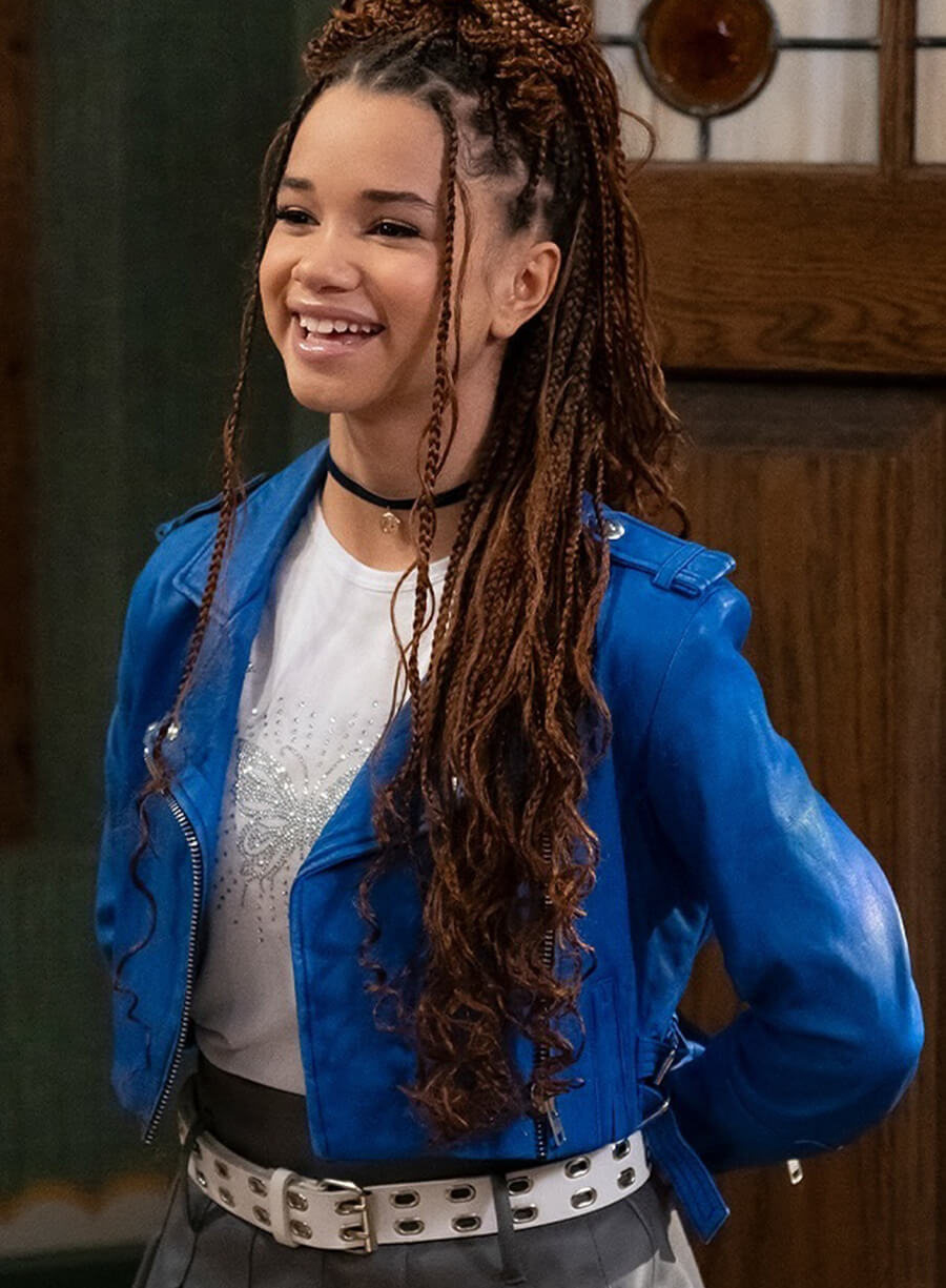 Billie Wizards Beyond Waverly Place Leather Jacket