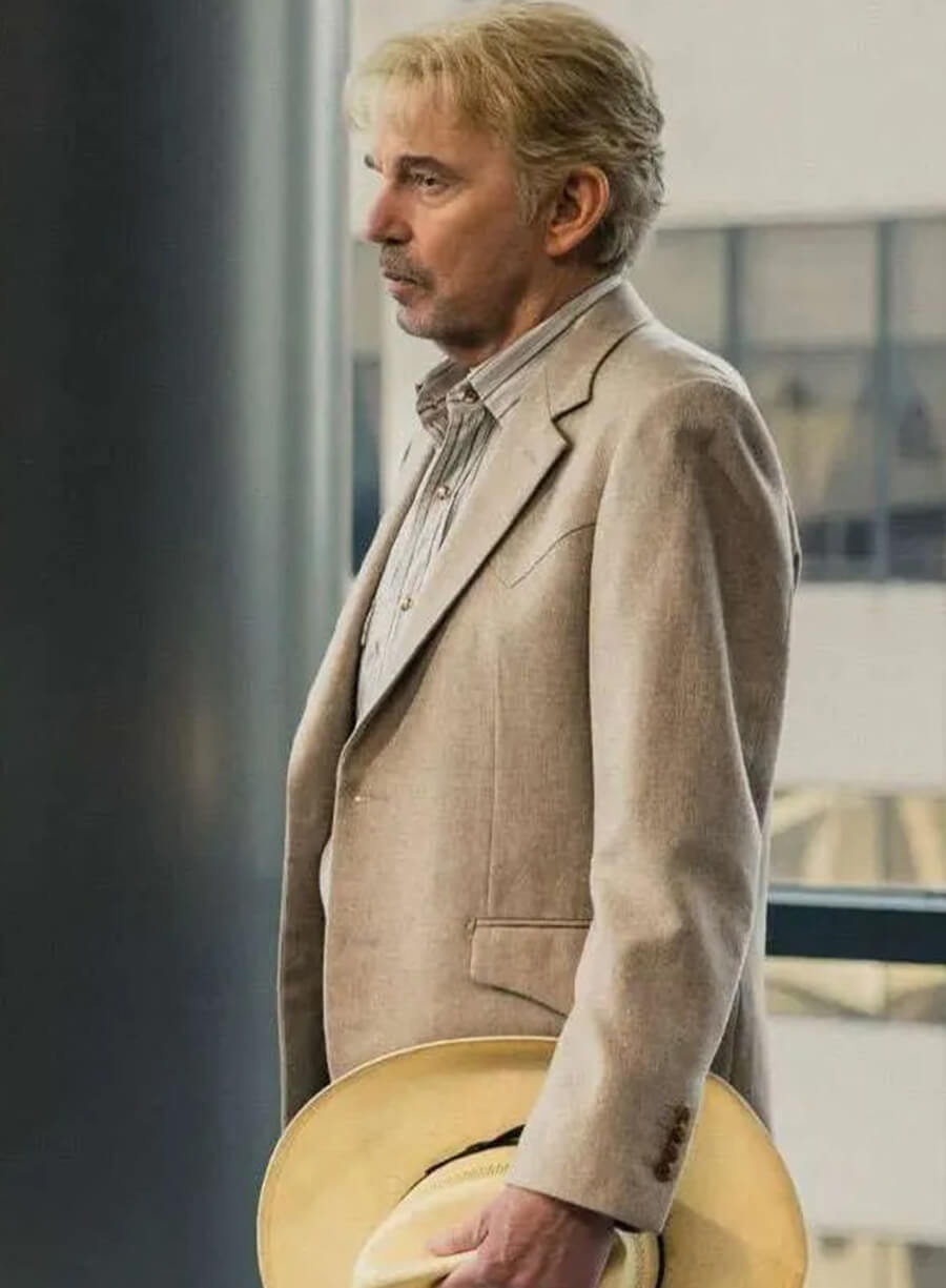 Billy Bob Thornton Landman Beige Blazer