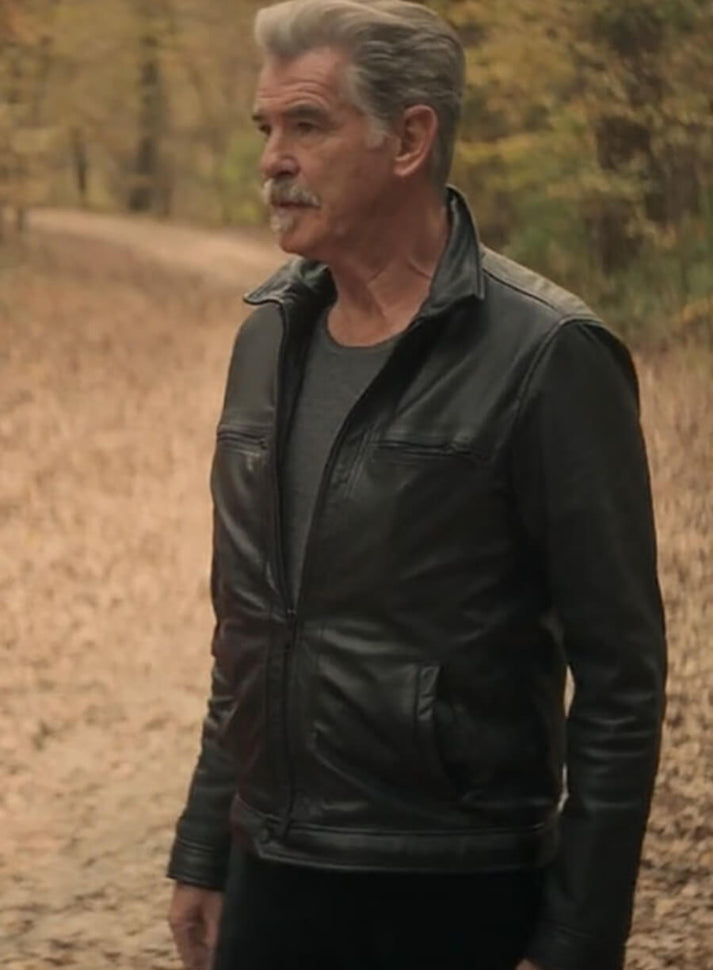 Billy McDermott The Out-Laws Black Leather Jacket – LeatherJacketMerchant