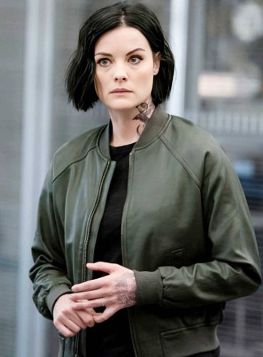 Blindspot Tv Series Jaimie Alexander Green Jacket