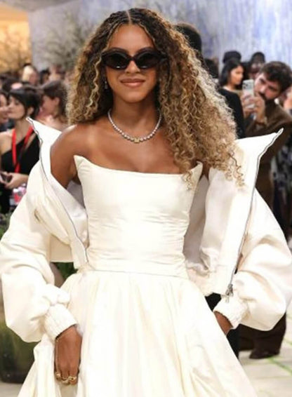 Blue Ivy Carter Met Gala 2026 White Bomber Jacket