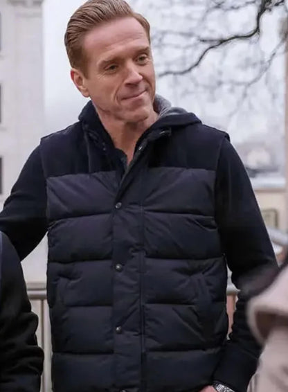 Bobby Axerlrod Billions Black Puffer Vest