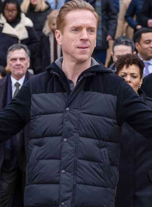 Bobby Axerlrod Billions Black Puffer Vest