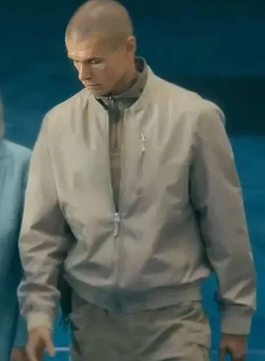 Bogdan Vlahovic Prime Target S01 Grey Bomber Jacket