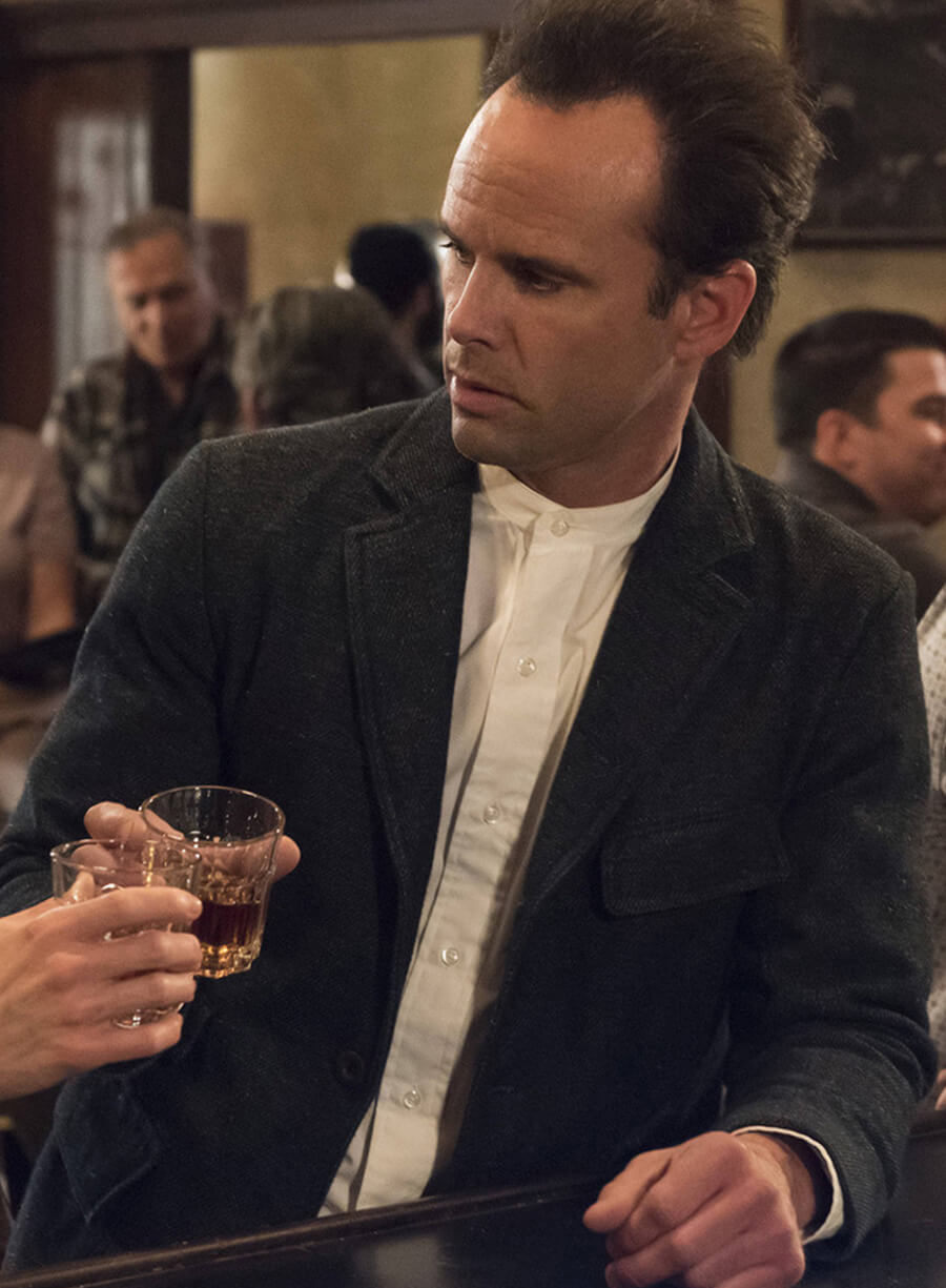 Boyd Crowder Justified Black Wool Blazer