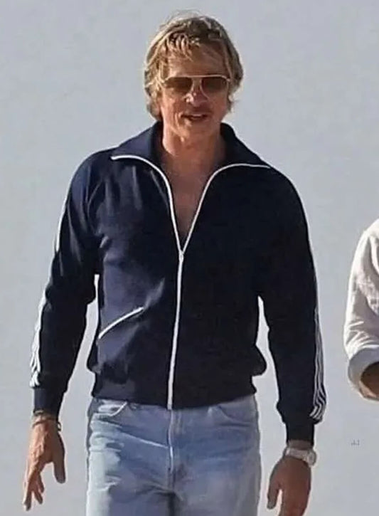 Brad Pitt The Adventures of Cliff Booth Track Jacket