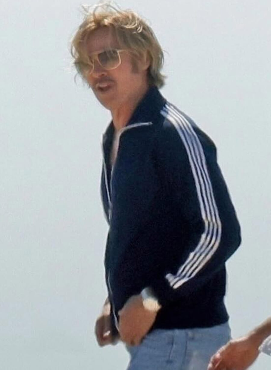 Brad Pitt The Adventures of Cliff Booth Track Jacket