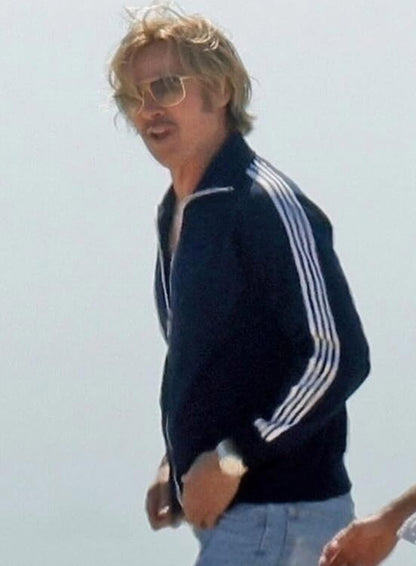 Brad Pitt The Adventures of Cliff Booth Track Jacket