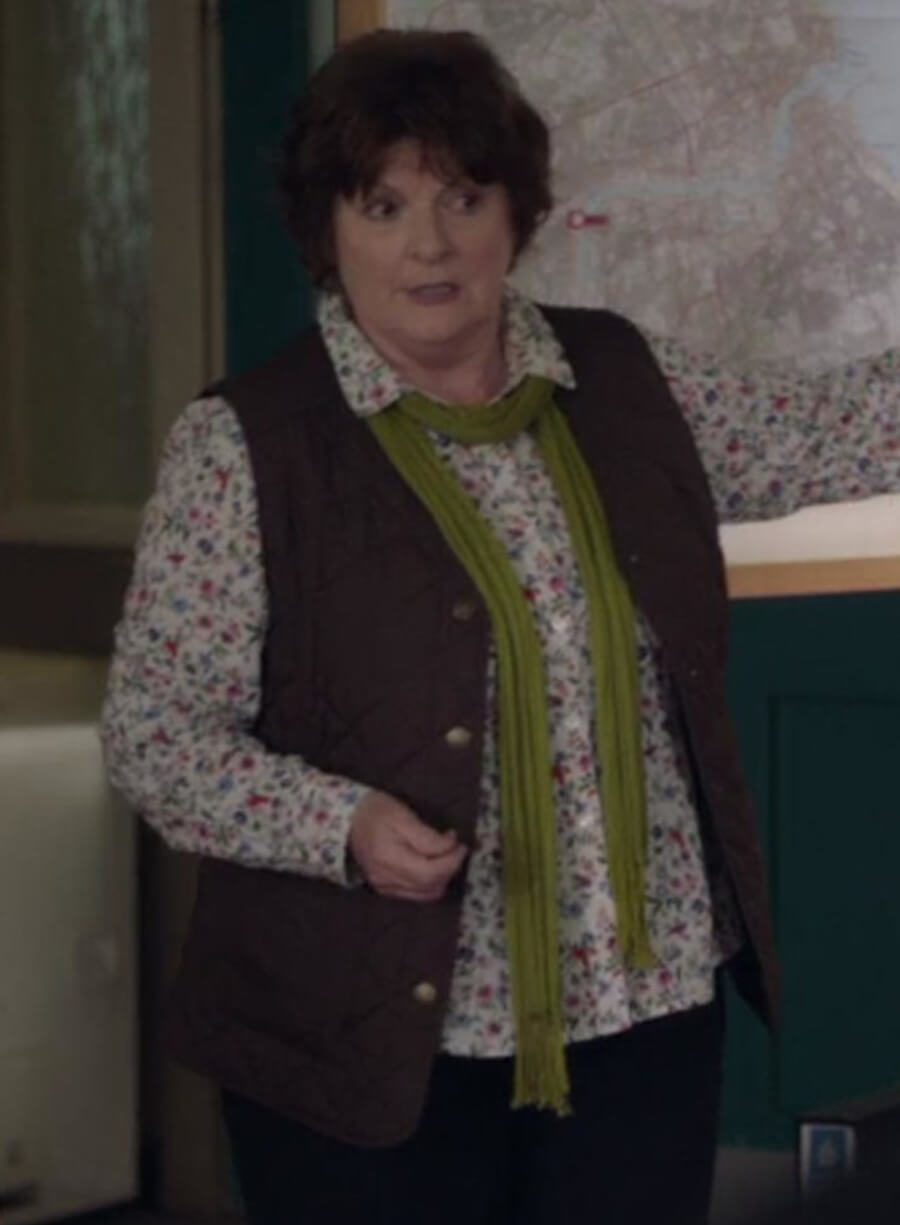 Brenda Blethyn Vera Brown Vest