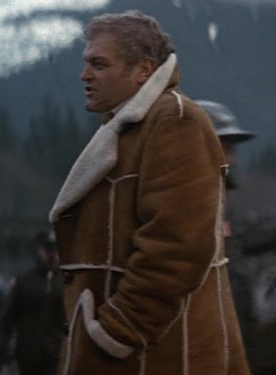 Brian Dennehy First Blood Brown Suede Jacket