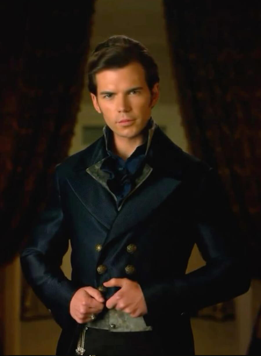 Bridgerton S03 Colin Bridgerton Black Tailcoat