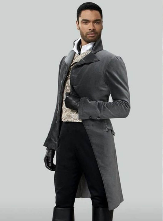 Bridgerton Simon Basset Grey Tailcoat